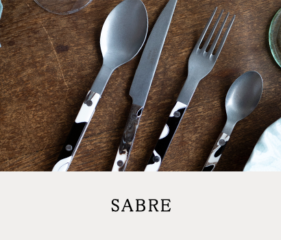 SABRE、フランスのモダンで斬新なデザインが魅力のカトラリーブランド