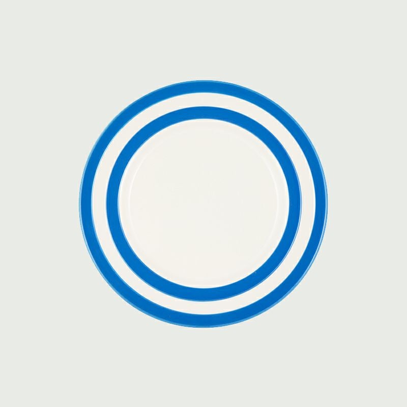 ブレックファストプレート　コーニッシュブルー