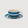 カップ＆ソーサー　コーニッシュブルー