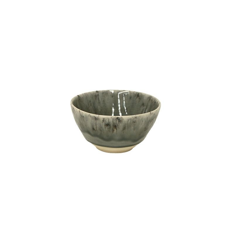 ポルトガルの食器、COSTA　NOVA　マデイラの12ｃｍボウル　アッシュグレー。ガラス質の透明感のある色が魅力です。