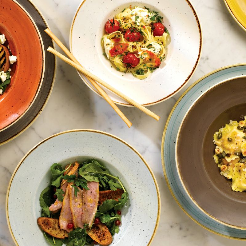 ワイドリムボウルM　使用シーン